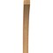 Ekena Millwork 3 1/2"W x 20"D x 32"H Thorton Smooth Knee Brace, Western Red Cedar BRC04X20X32THR00SWR - alternate 3